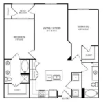 Bevan Rise apartments Dallas Floor plan 11