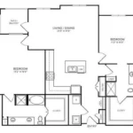 Bevan Rise apartments Dallas Floor plan 14