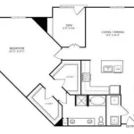 Bevan Rise apartments Dallas Floor plan 15
