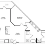 Bevan Rise apartments Dallas Floor plan 3