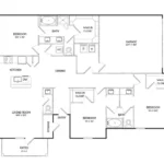 Birchway Hudson Oaks Rise apartments Dallas Floor plan 10
