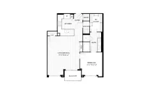 Brady Rise apartments Dallas Floor plan 4