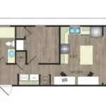 Casata Austin Rise apartments Dallas Floor plan 4