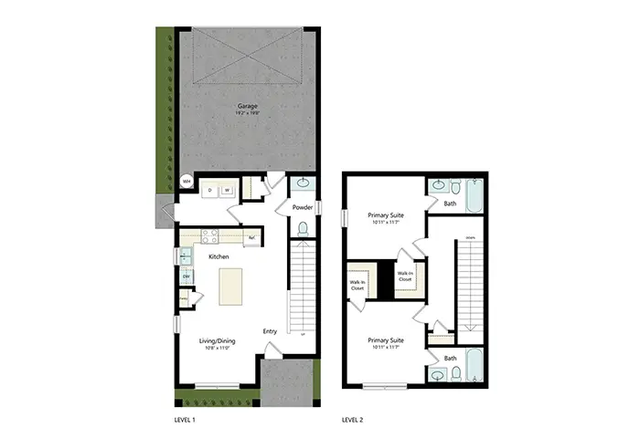 Covey Homes Waterford Rise Apartments Dallas FloorPlan 3