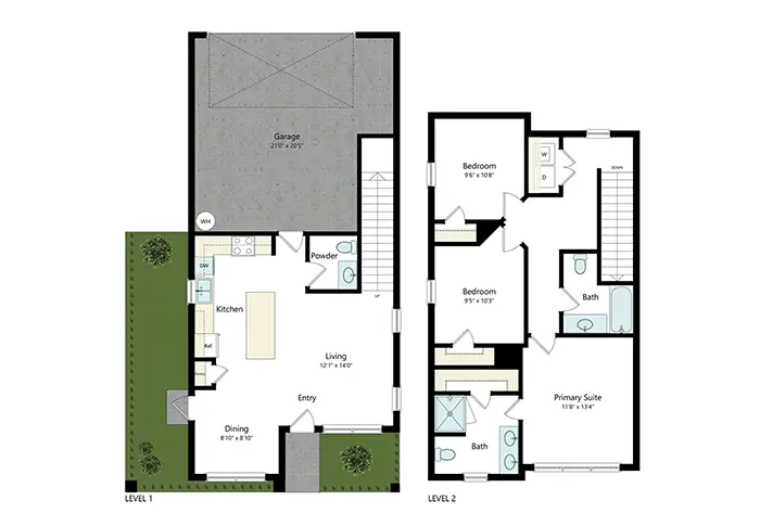 Covey Homes Waterford Rise Apartments Dallas FloorPlan 5