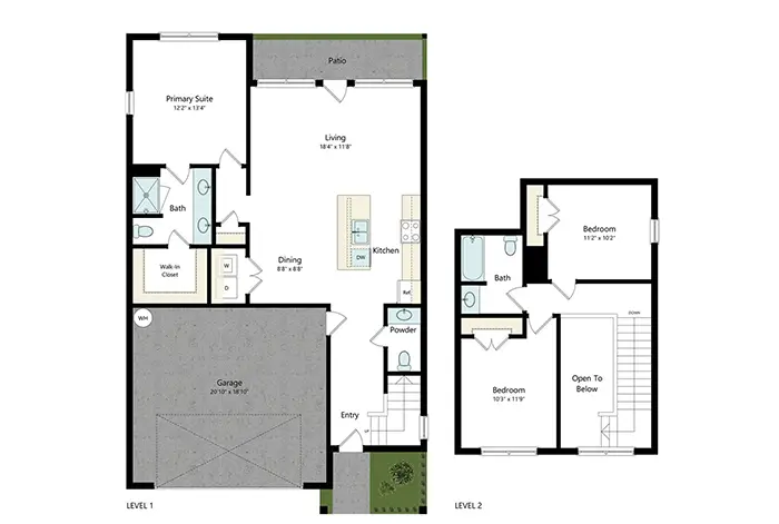 Covey Homes Waterford Rise Apartments Dallas FloorPlan 6