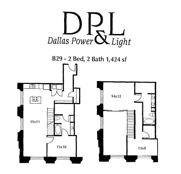 Dallas Power & Light Buildings Rise apartments Dallas Floor plan 20