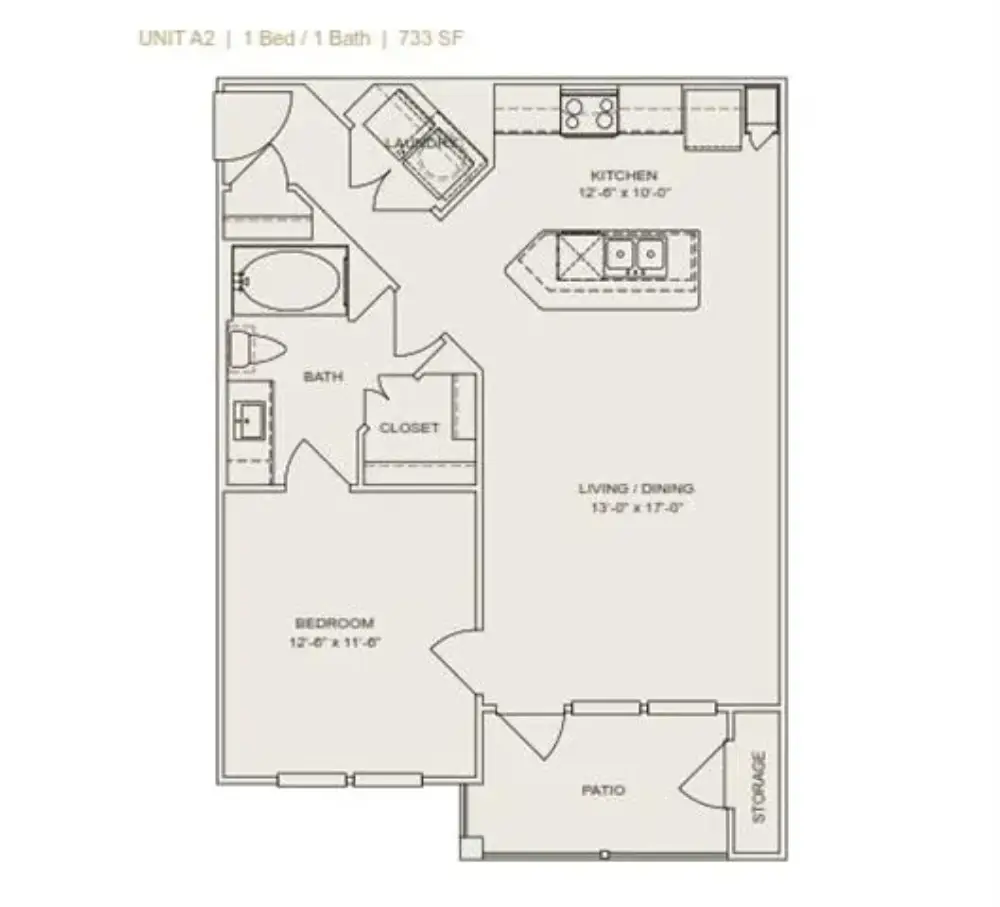 Delray Apartments Rise Apartments Floorplan 4