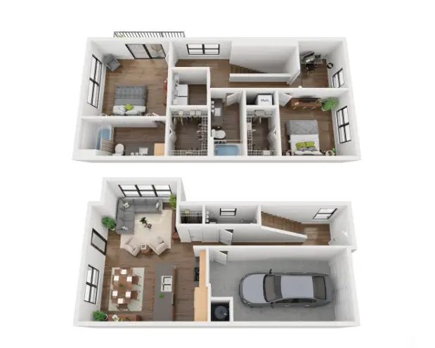Eastlake Rise apartments Dallas FloorPlan 6