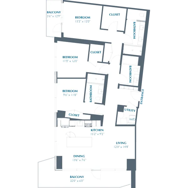 Eastline Residences Rise apartments Dallas Floor plan 25