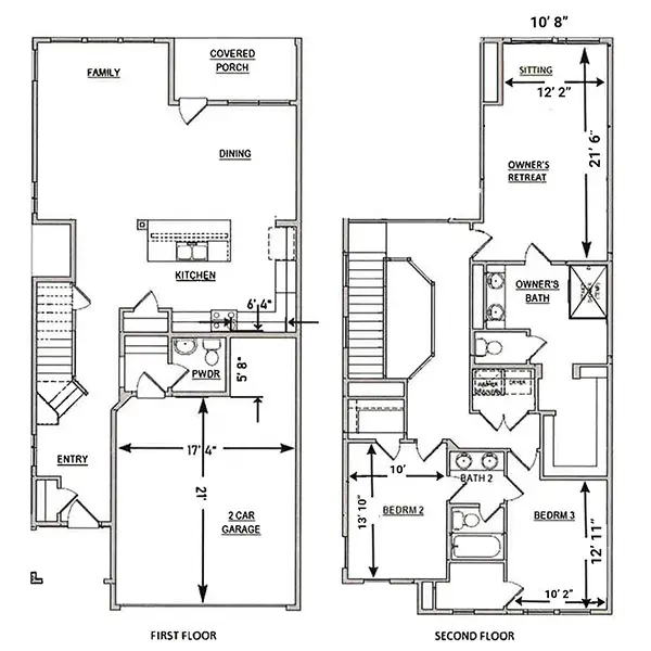 Echelon at Reverchon Bluffs Rise Apartments Dallas Floorplan 4