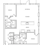 Ele Lower Greenville Rise apartments Dallas Floor plan 21