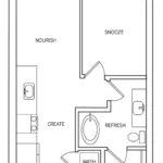 Ele Lower Greenville Rise apartments Dallas Floor plan 5