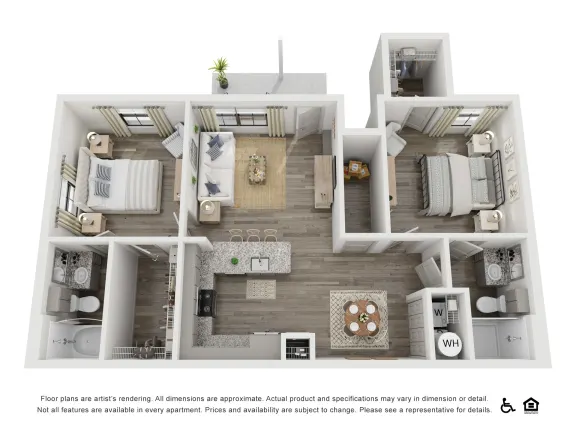 Emerson at Red Oak Rise apartments Dallas Floor plan 10