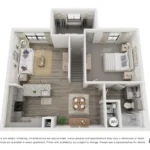 Emerson at Red Oak Rise apartments Dallas Floor plan 5