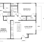 Empire Rental Living at Dellrose Rise Apartments Houston FloorPlan 3