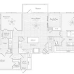 Enclave at the Carter Rise apartments Dallas Floor plan 12