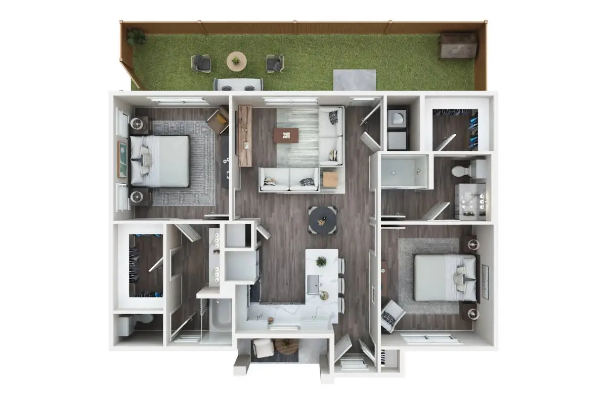 Estates of McKinney Rise Apartments Dallas Floorplan 3 (1)