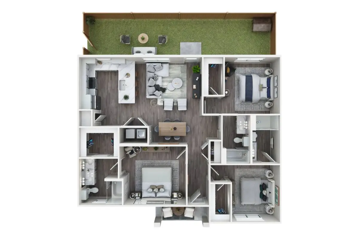 Estates of McKinney Rise Apartments Dallas Floorplan 4 (1)