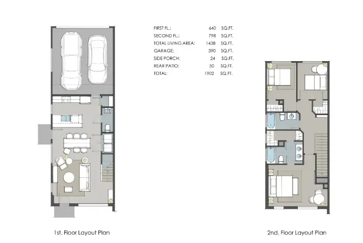 Georgetown Heights Rise Apartments Austin Floorplan 1