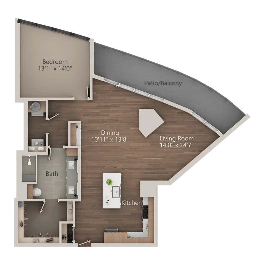 LVL 29 at Legacy West Rise Apartments Floorplan 10