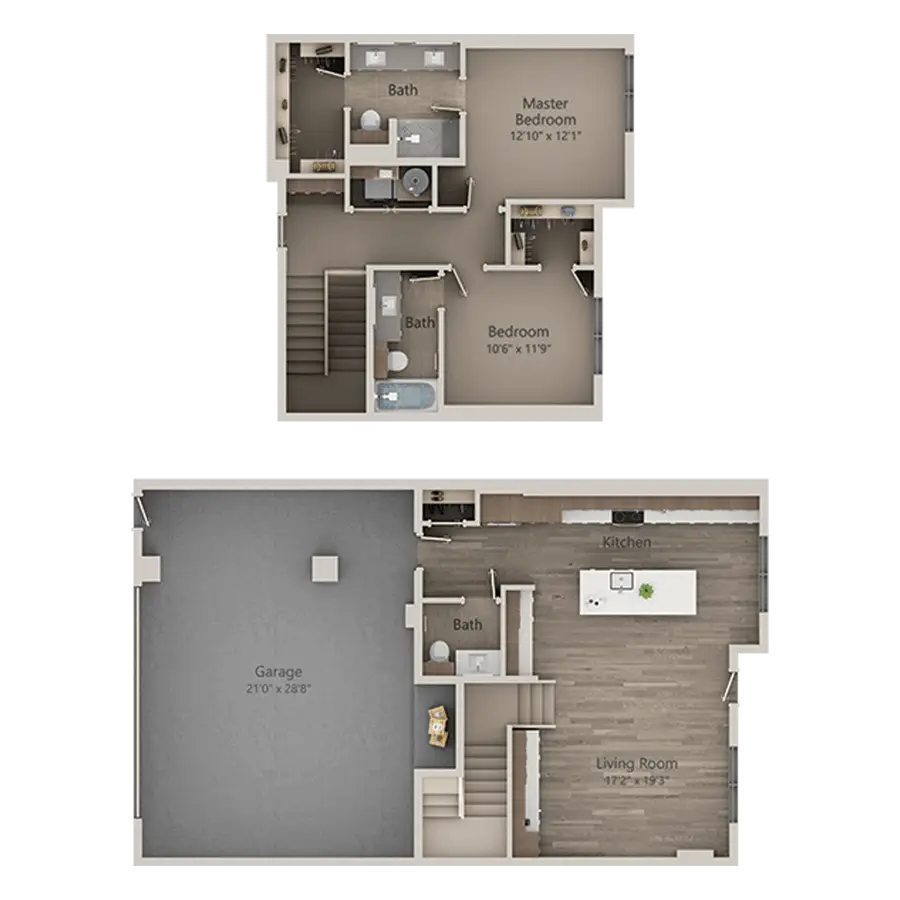 LVL 29 at Legacy West Rise Apartments Floorplan 20