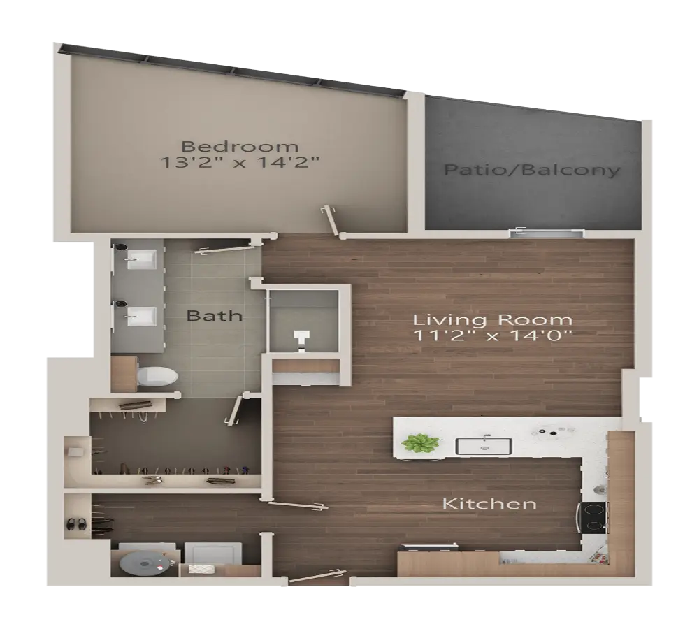 LVL 29 at Legacy West Rise Apartments Floorplan 4