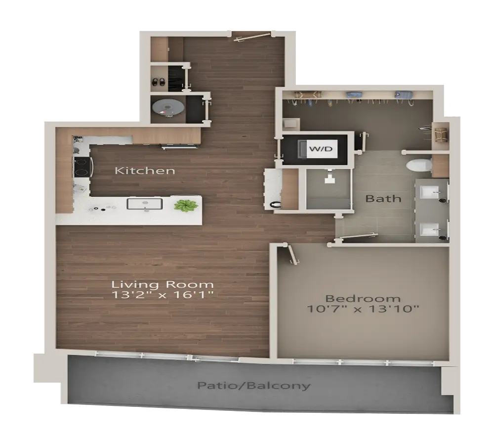 LVL 29 at Legacy West Rise Apartments Floorplan 8