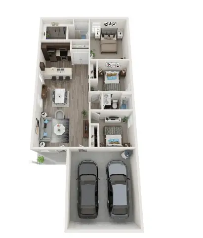 Linea Stillwater Rise Apartments Austin FloorPlan 1