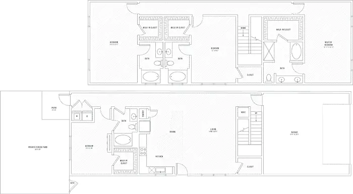 Luxe of McKinney Rise Apartments Dallas FloorPlan 6