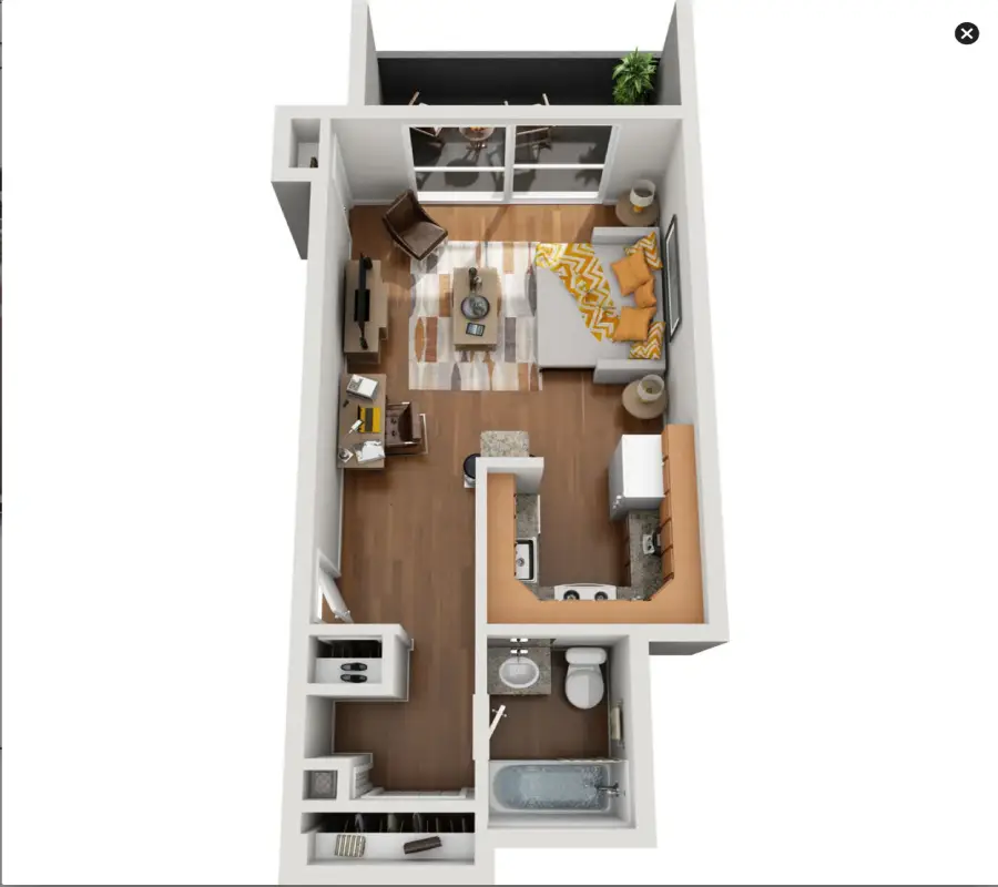 Manor House Rise Apartments Floorplan 1