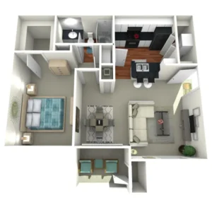 Mission Matthews Place Rise Apartments FloorPlan 1