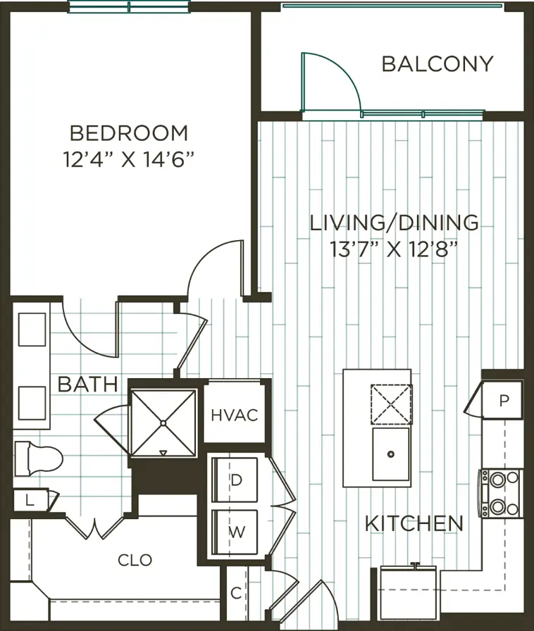 Olivian at the Realm Rise Apartments FloorPlan 10