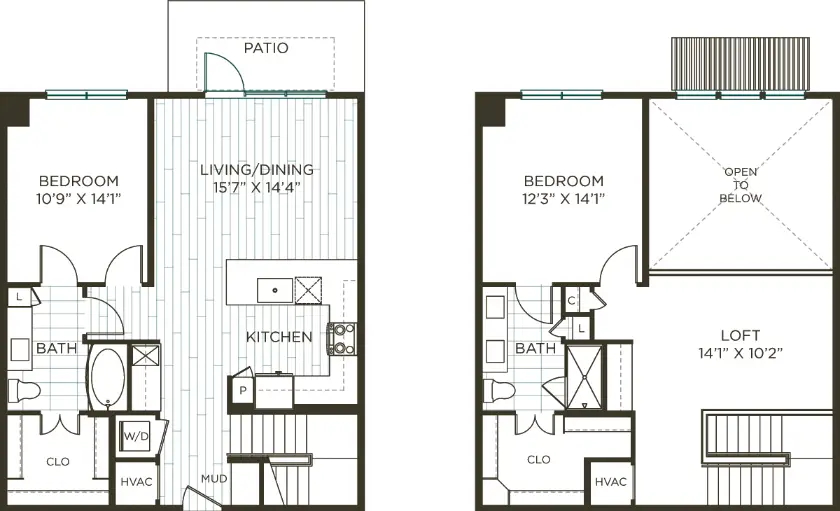 Olivian at the Realm Rise Apartments FloorPlan 26