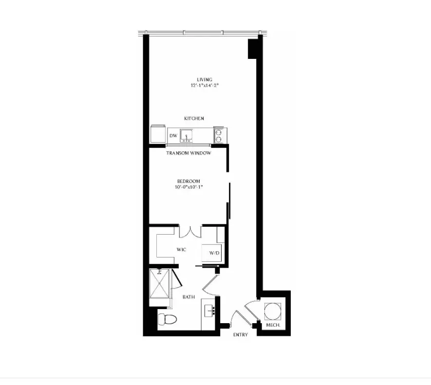 Peridot Rise Apartments Dallas FloorPlan 1