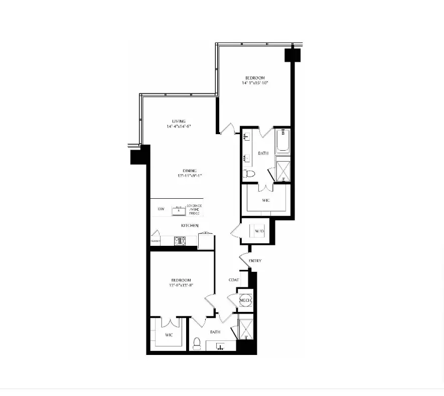 Peridot Rise Apartments Dallas FloorPlan 7