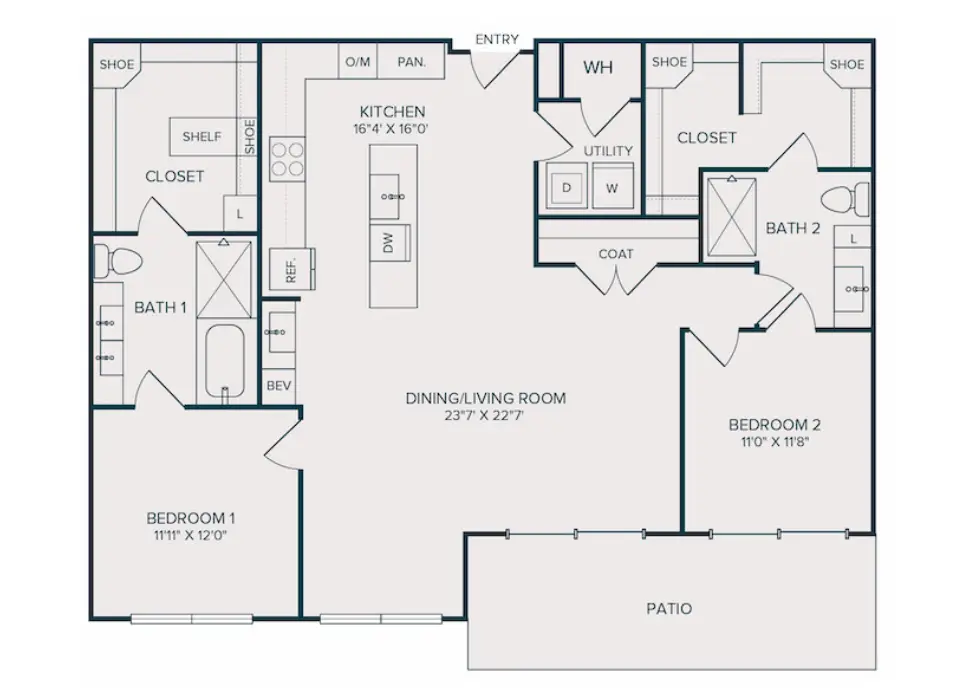 Selene Luxury Residences Rise Apartments Dallas FloorPlan 29