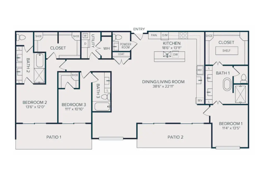 Selene Luxury Residences Rise Apartments Dallas FloorPlan 40