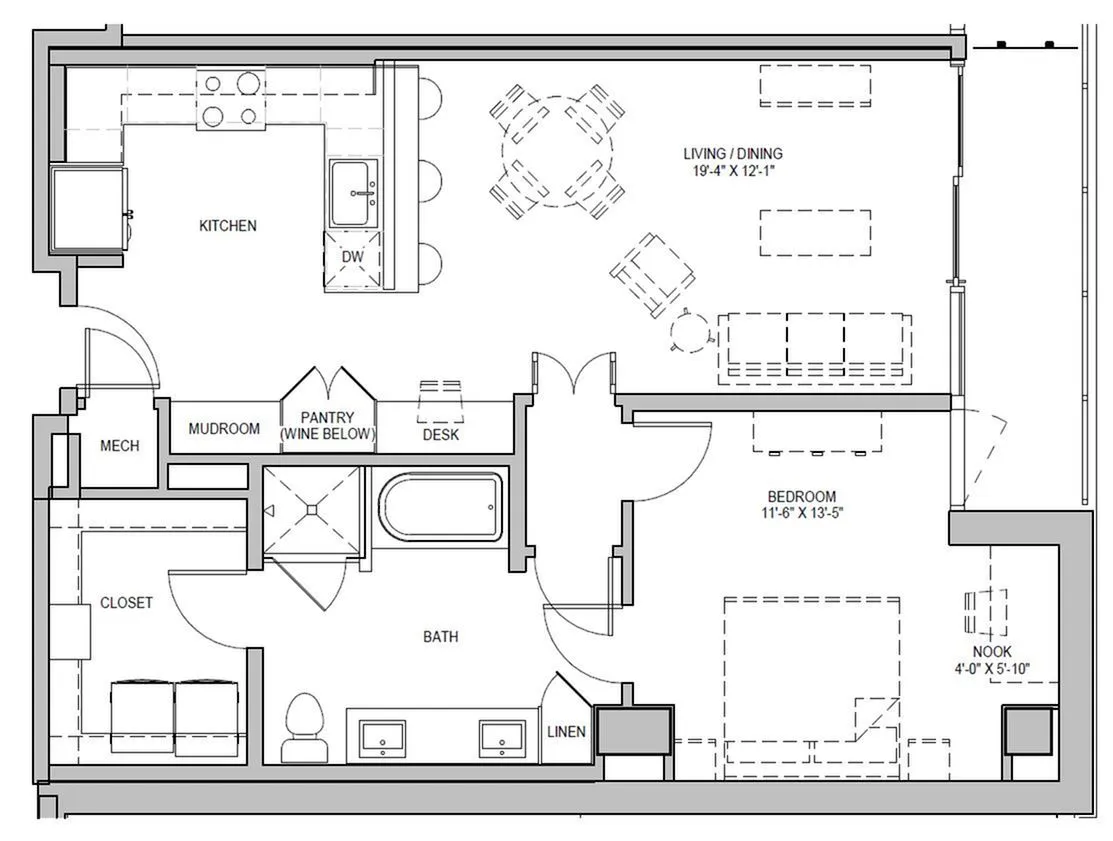 The Alexan Rise apartments Dallas Floor plan 11