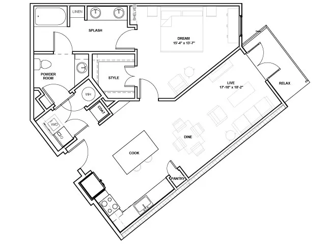 The Alexan Rise apartments Dallas Floor plan 12