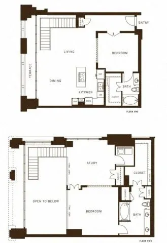The Ashton Rise apartments Dallas Floor plan 25