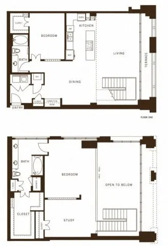 The Ashton Rise apartments Dallas Floor plan 27