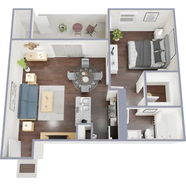 The Canopy Apartments Rise Apartments FloorPlan 2