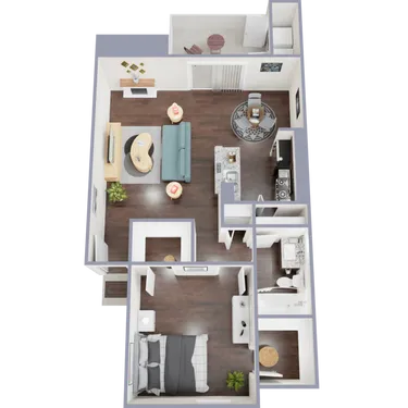 The Canopy Apartments Rise Apartments FloorPlan 3