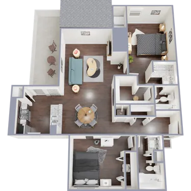 The Canopy Apartments Rise Apartments FloorPlan 6