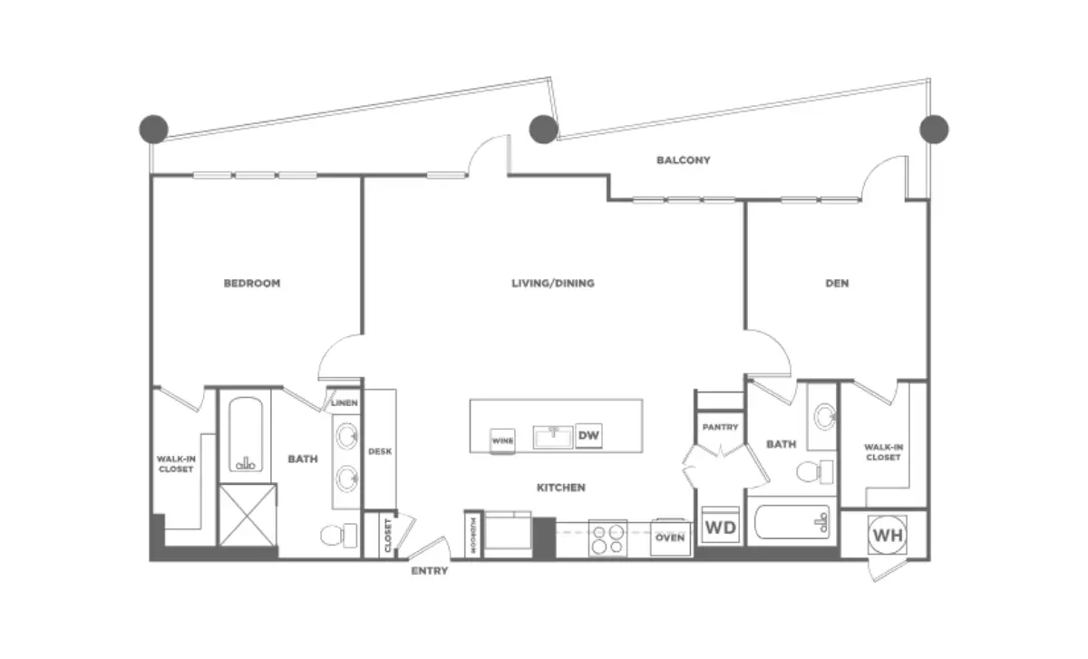 The Christopher Rise Apartments Floorplan 14