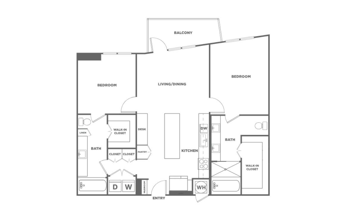 The Christopher Rise Apartments Floorplan 16