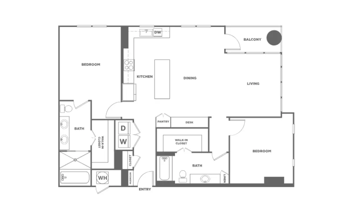 The Christopher Rise Apartments Floorplan 18