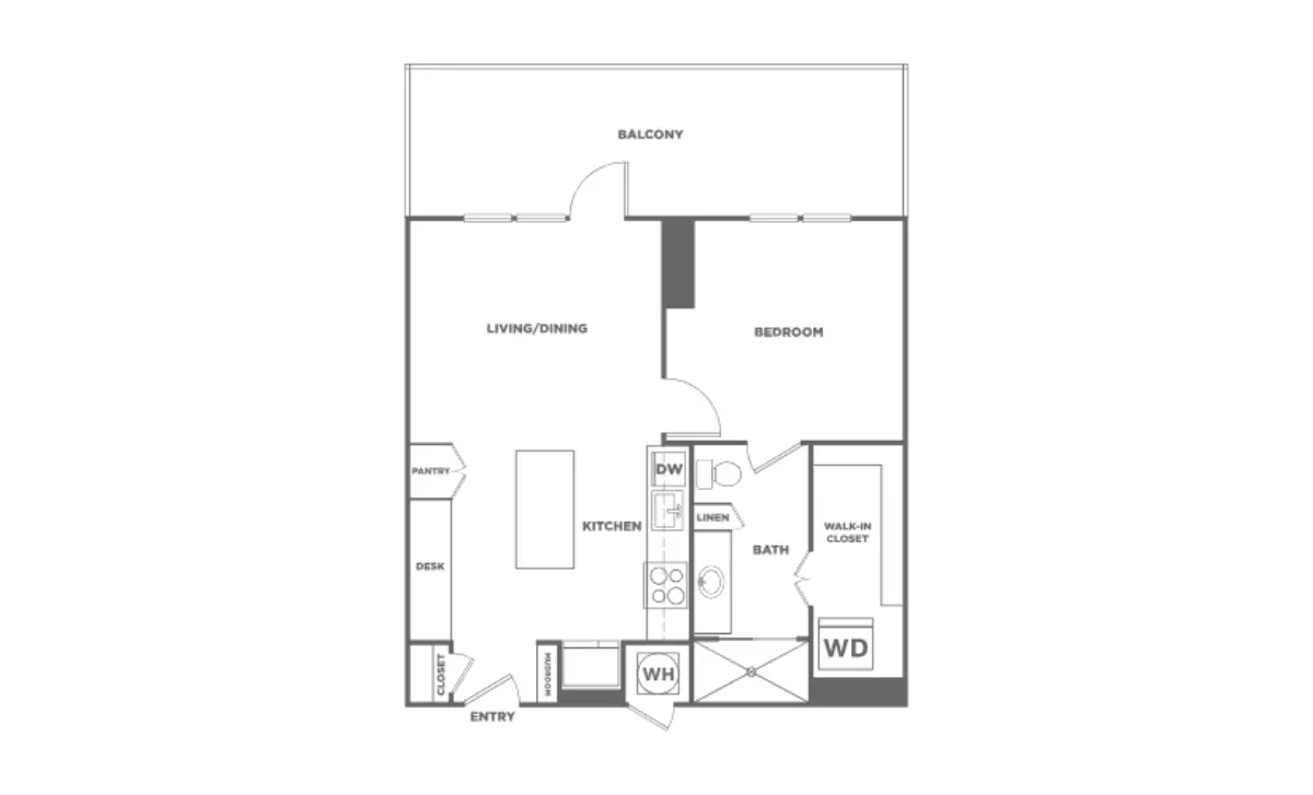 The Christopher Rise Apartments Floorplan 3