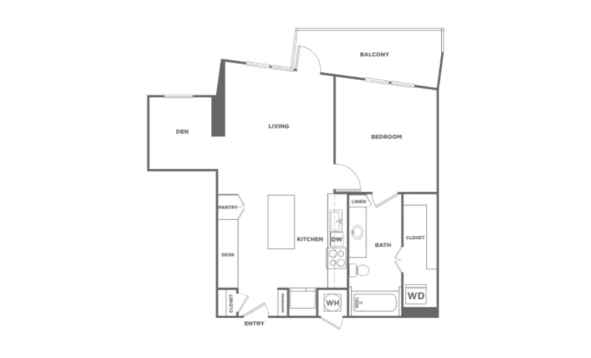 The Christopher Rise Apartments Floorplan 4
